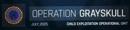 Operation Grayskull: A Landmark Global Takedown of Dark Web Child Exploitation Networks