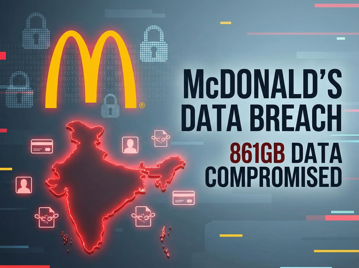 McDonald's India Hit by Everest Ransomware: 861GB of Customer Data Exposed in Escalating Campaign