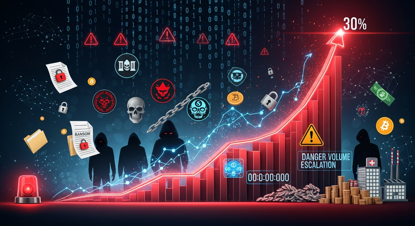 Ransomware Attacks Soar 30% in 2026: Inside the Unprecedented Surge