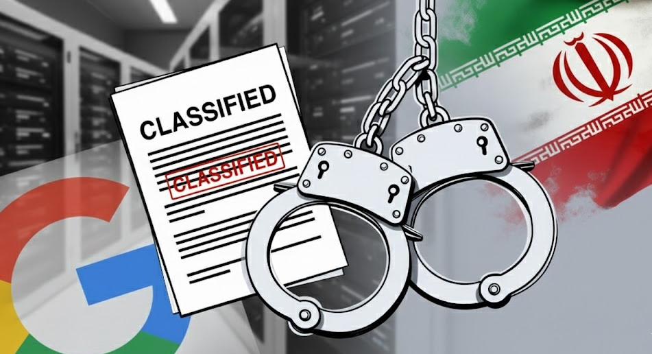 FBI Arrests Three Silicon Valley Engineers for Stealing Google Trade Secrets and Transferring Data to Iran