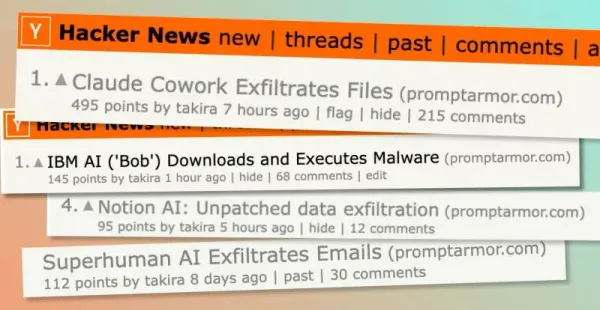 The Lethal Trifecta Strikes: Four Major AI Agent Vulnerabilities in Five Days